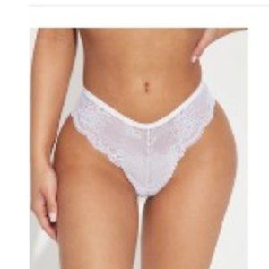 Sheer Enough Lace Panty - White